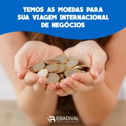 Moedas para viagens internacionais